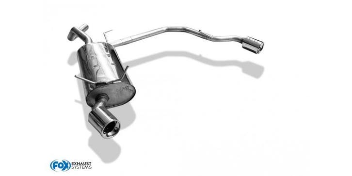 FOX Renault Megane I - Type DA Coach einddemper uitlaat rech, Auto-onderdelen, Uitlaatsystemen, Nieuw, Verzenden