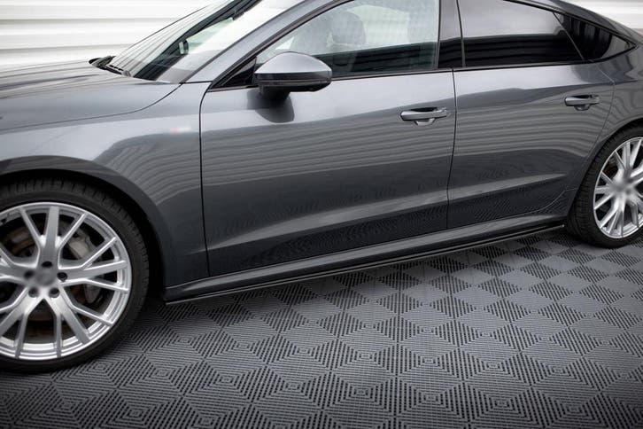 Side skirts Diffuser voor Audi A7 C8 S line / S7 C8, Auto diversen, Tuning en Styling, Ophalen of Verzenden
