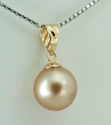 Sans prix de réserve - Pendentif - 18 carats Or jaune Perle
