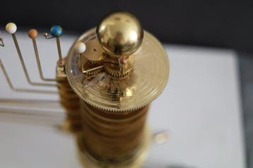 Messing mechanische planetaria, Orreries. Collectie