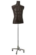 *TIP*  Torso man glasvezel 3/4 model op poot zwart BC966-C6, Ophalen of Verzenden