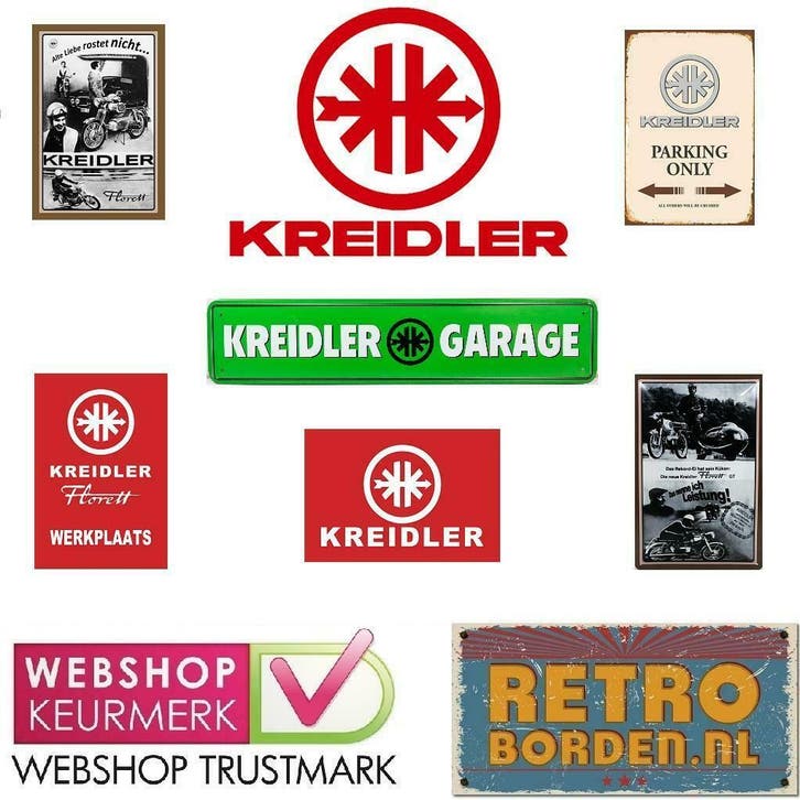 Reclame Cafe Pub Bord / Wand bord - KREIDLER, Vélos & Vélomoteurs, Cyclomoteurs | Kreidler