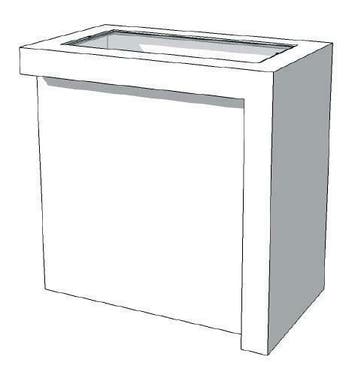 *TIP* U-Frame Thin C-PUT-003 Toonbank, Ophalen of Verzenden