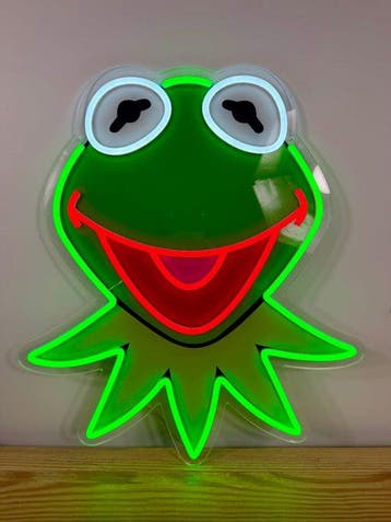 Kermit - Muppet Show - Enseigne lumineuse au néon -