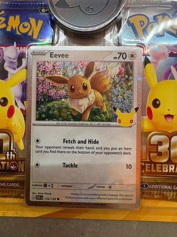 Pokémon - 1 Blisterverpakking - Pokémon - 30th anniversary, Nieuw