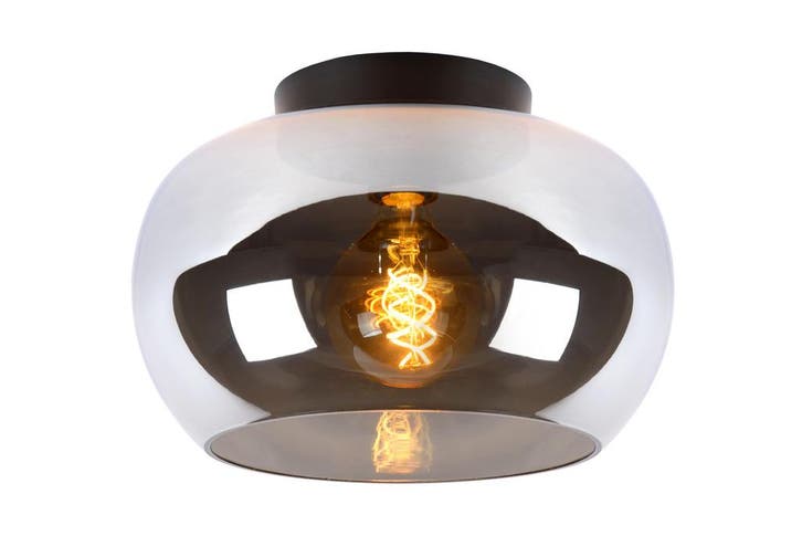 Lucide JUDI - Plafonnière - Ø 30,5 cm - E27 - Fumé, Huis en Inrichting, Lampen | Losse lampen, Nieuw, Verzenden