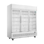 Polar G-serie driedeurs displaykoeling 1300 liter, Verzenden, Nieuw in verpakking, Koelen en Vriezen