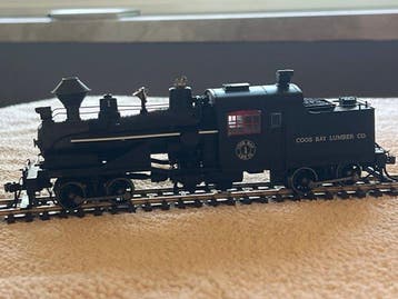 Rivarossi H0 - Stoomlocomotief (1) - Heisler-stoomlocomotief