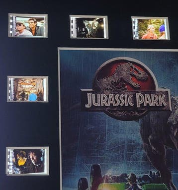 Jurassic Park - Framed Film Cell Display with COA
