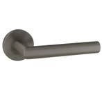 Deurklink Tavira op rond rozet PVD antraciet