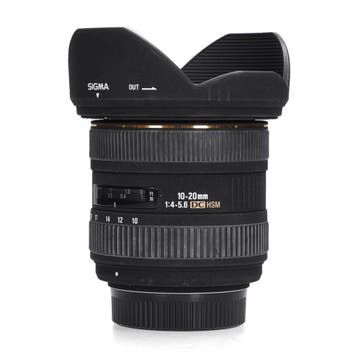 Sigma 10-20mm f/4-5.6 EX DC HSM - Nikon F - Groothoeklens, Ophalen of Verzenden