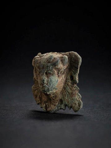 Romain antique, Empire Bronze patiné Figure - 3.2 cm (Sans