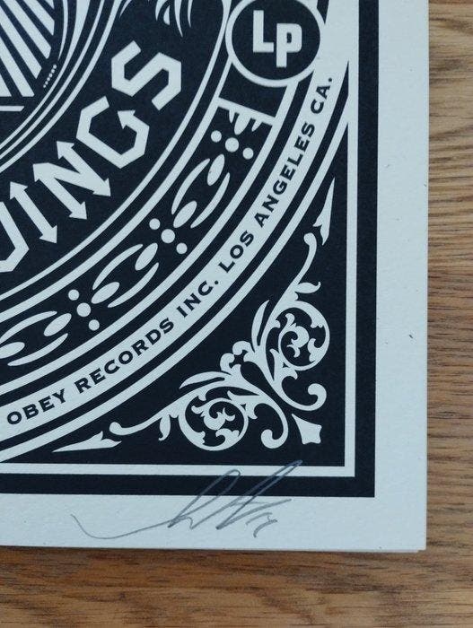 Shepard Fairey (OBEY) (1970) - Sonic Firestorm (artist, Antiquités & Art, Art | Objets design