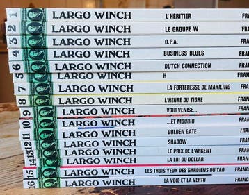 Largo Winch T1 à T16 - 16x C - 16 Album - Première, Nieuw