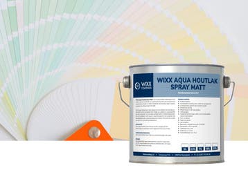 Wixx Aqua Houtlak Spray Matt Mengkleur 20L, Verzenden, Nieuw