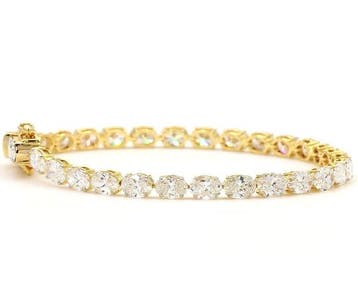 Zonder minimumprijs - Armband - 14 karaat Geel goud -, Nieuw