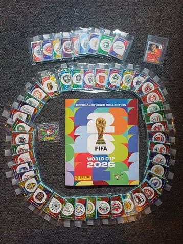 2026 Panini FIFA World Cup 2026 Official Sticker Collection, Collections