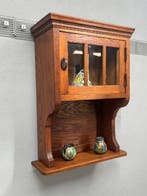 Kast - Hout - antieke wandkast, Antiek en Kunst