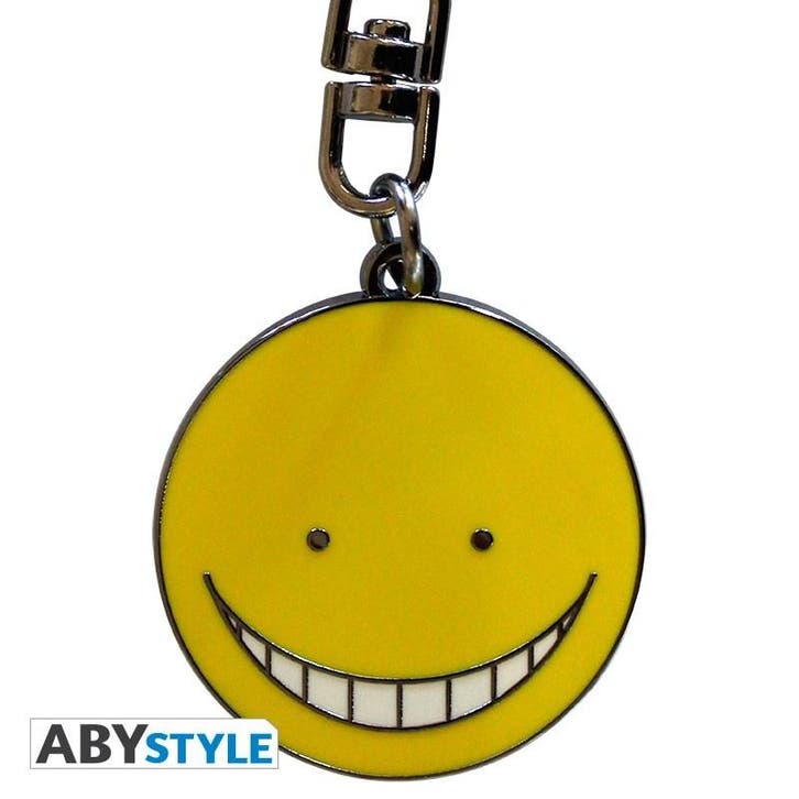 Assassination Classroom Koro Sensei Metalen Sleutelhanger, Verzamelen, Film en Tv, Nieuw, Ophalen of Verzenden