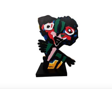 Karel Appel (1921-2006) - Dancing Girl Wooden Edition