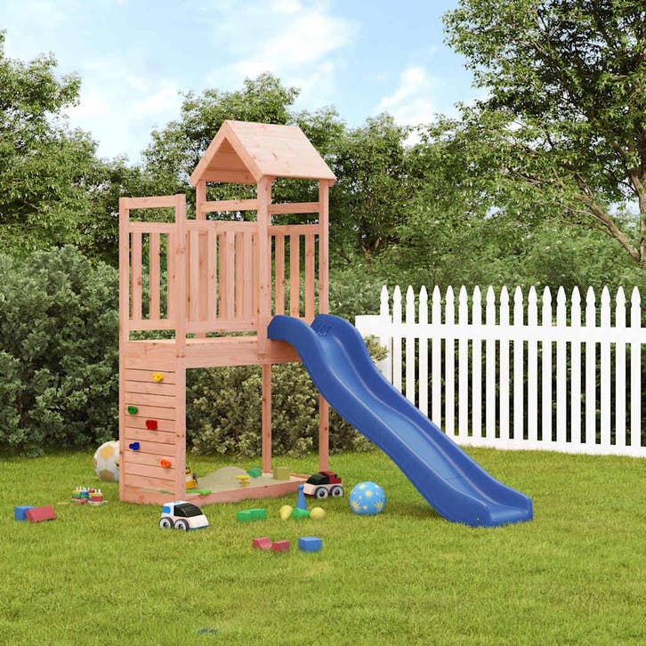 vidaXL Speelhuis massief douglashout, Enfants & Bébés, Jouets | Extérieur | Aires de jeux, Envoi