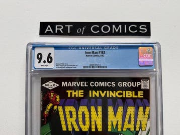 Iron Man #162 - CGC 9.6 - 1 Graded comic - Eerste druk -, Nieuw