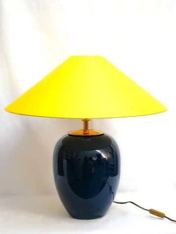 Lamp - Porselein, Messing