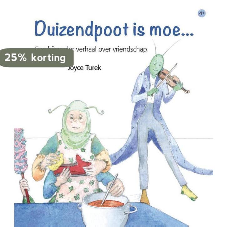 Duizendpoot is moe... 9789491354601 Joyce Turek, Boeken, Kinderboeken | Kleuters, Gelezen, Verzenden