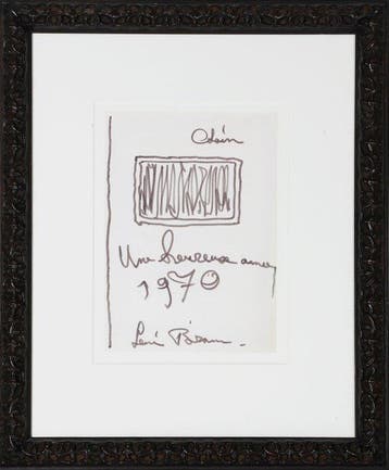 Bram Bogart (1921-2012) - Abstract composition 1970