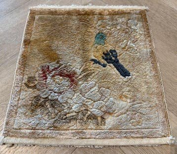 Zijde - zonder reserveprijs - handgeknoopt - Tapijt - 33 cm