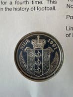 Niue. 5 Dollars 1991 World Cup 94 - 9,63g (.500) (Zonder