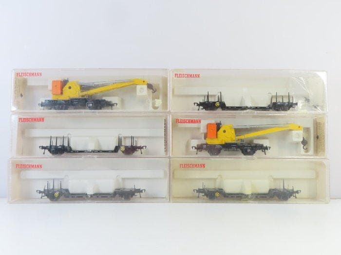 Fleischmann H0 - 5019/5218 - Modeltrein goederenwagon (6) -, Hobby en Vrije tijd, Modeltreinen | H0