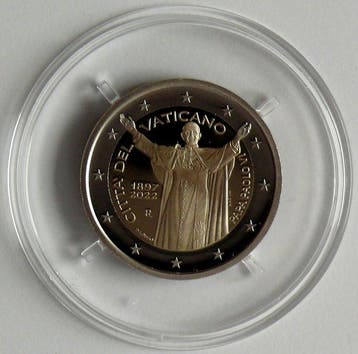Vaticaan. 2 Euro 2022 Paul VI Proof (Zonder minimumprijs)