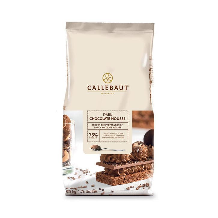 Callebaut - chocolademousse donker, Hobby en Vrije tijd, Taarten en Cupcakes maken, Taarten of Cupcakes, Overige typen, Nieuw