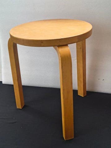 Artek - Alvar Aalto - Kruk - Stool 60 - Birch, Hout
