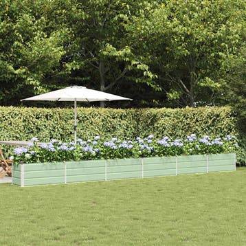 vidaXL Plantenbak Pastelgroen 580 x 50 x 45 cm Gegevens, Tuin en Terras, Verzenden, Nieuw