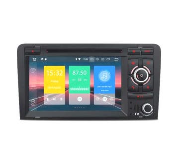 Autoradio Gps 7  Android 9.0 Stéréo Multimédia Dvd A3,s3,rs3, Verzenden