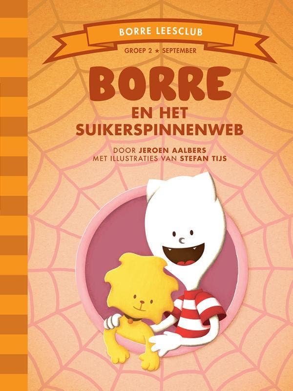 Borre en het suikerspinnenweb / De Gestreepte Boekjes, Livres, Livres pour enfants | 4 ans et plus, Envoi