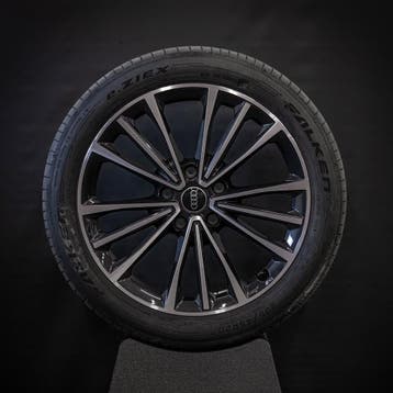 Audi A6 E-tron 20 inch Velgen Zomerbanden Origineel, Autos : Pièces & Accessoires, Pneus & Jantes, Ophalen of Verzenden, Banden en Velgen