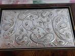 Castellani - Sieradendoos - .925 zilver, Knoesthout -