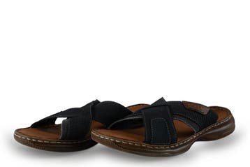 Rieker Slippers in maat 44 Blauw, Slippers, Rieker, Gedragen, Verzenden