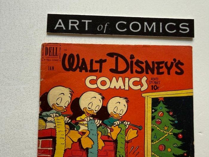 Walt Disneys Comics and Stories WDCS #124 - Christmas cover, Boeken, Strips | Comics