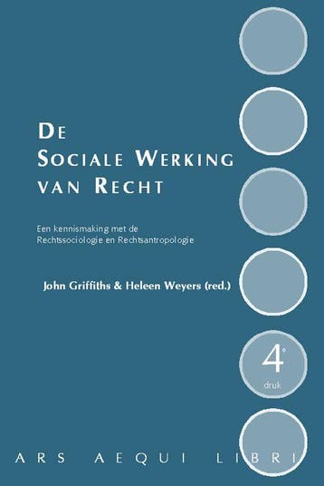 De sociale werking van recht 9789069165158, Verzenden