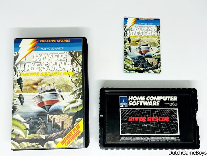 Commodore Vic 20 - River Rescue - Racing Against Time, Games en Spelcomputers, Games | Overige, Gebruikt, Verzenden
