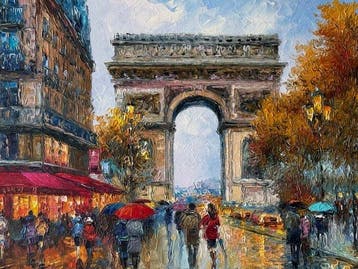 Knysh Tanya (1965) - Paris. Triumphal Arch