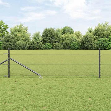 vidaXL zeshoekig gaasgek met palen 100 x 0,5 m PVC-Coated, Verzenden, Nieuw