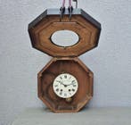 Ossenoog klok - Herbecq Thiroux - Hout, glas en legeringen -