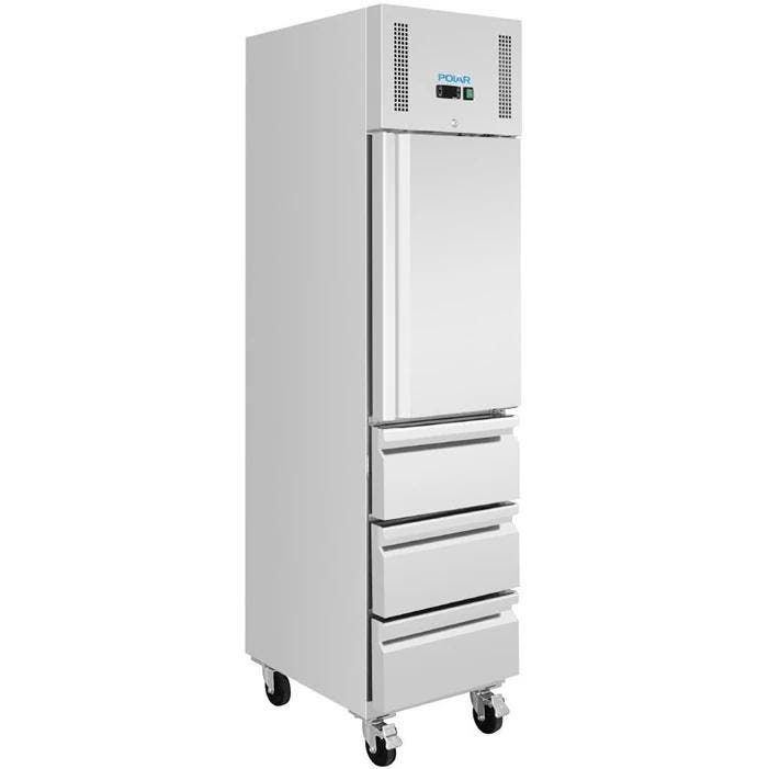 Koelkast | G-SERIE | 292L (1/1 GN) | RVS | +2°C/+8°C |, Zakelijke goederen, Horeca | Keukenapparatuur, Nieuw in verpakking, Verzenden