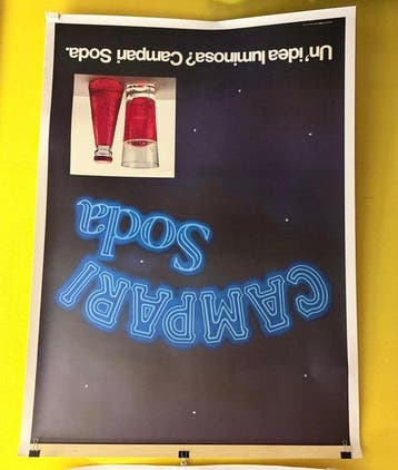 Centro Grafico ICAP - Campari - Campari Soda - Jaren 1980