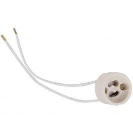 GU10 Fitting Keramisch - Duurzame Lamp Fitting met 15cm Draa, Verzenden